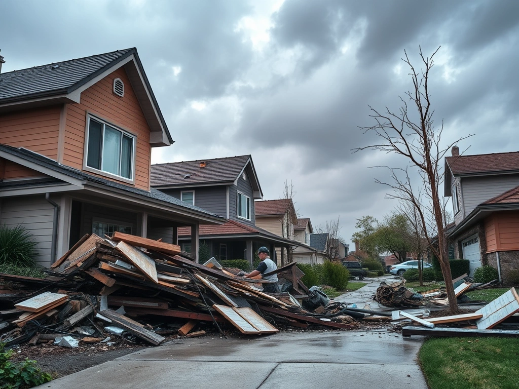 Storm and Natural Disaster Damage Cleanup