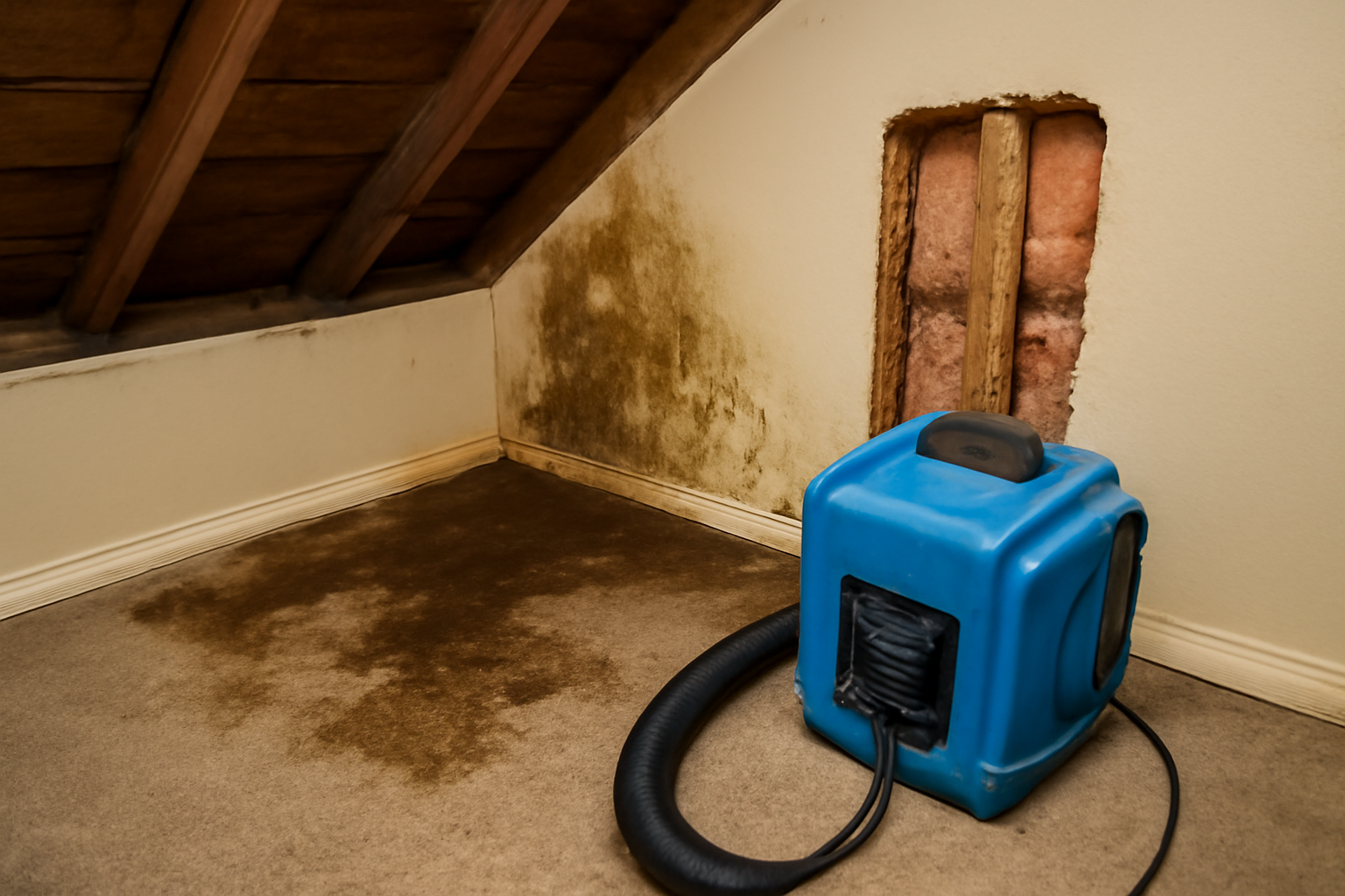 Attic Water Extraction in Mableton, GA