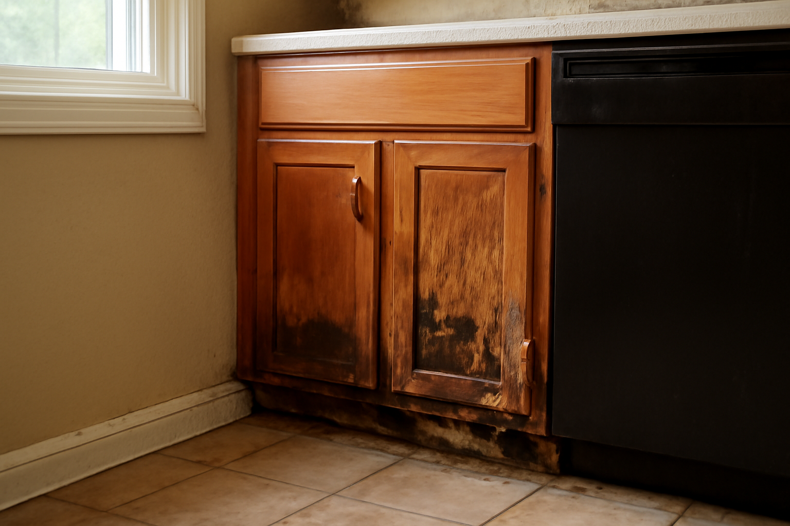 Cabinet Water Damage Repair in Madison, GA