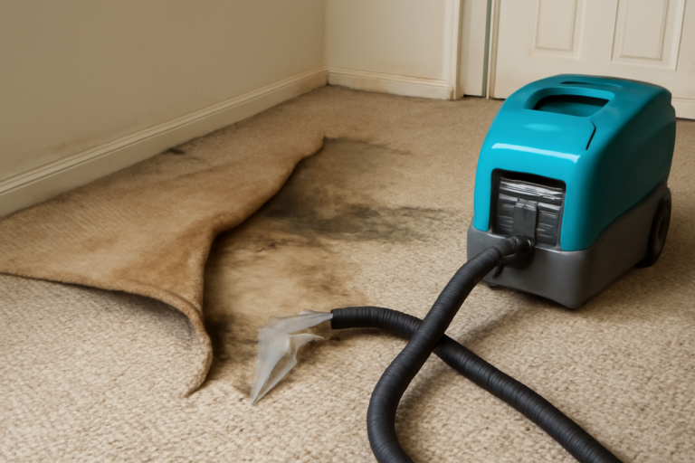 Carpet Pad Water Extraction