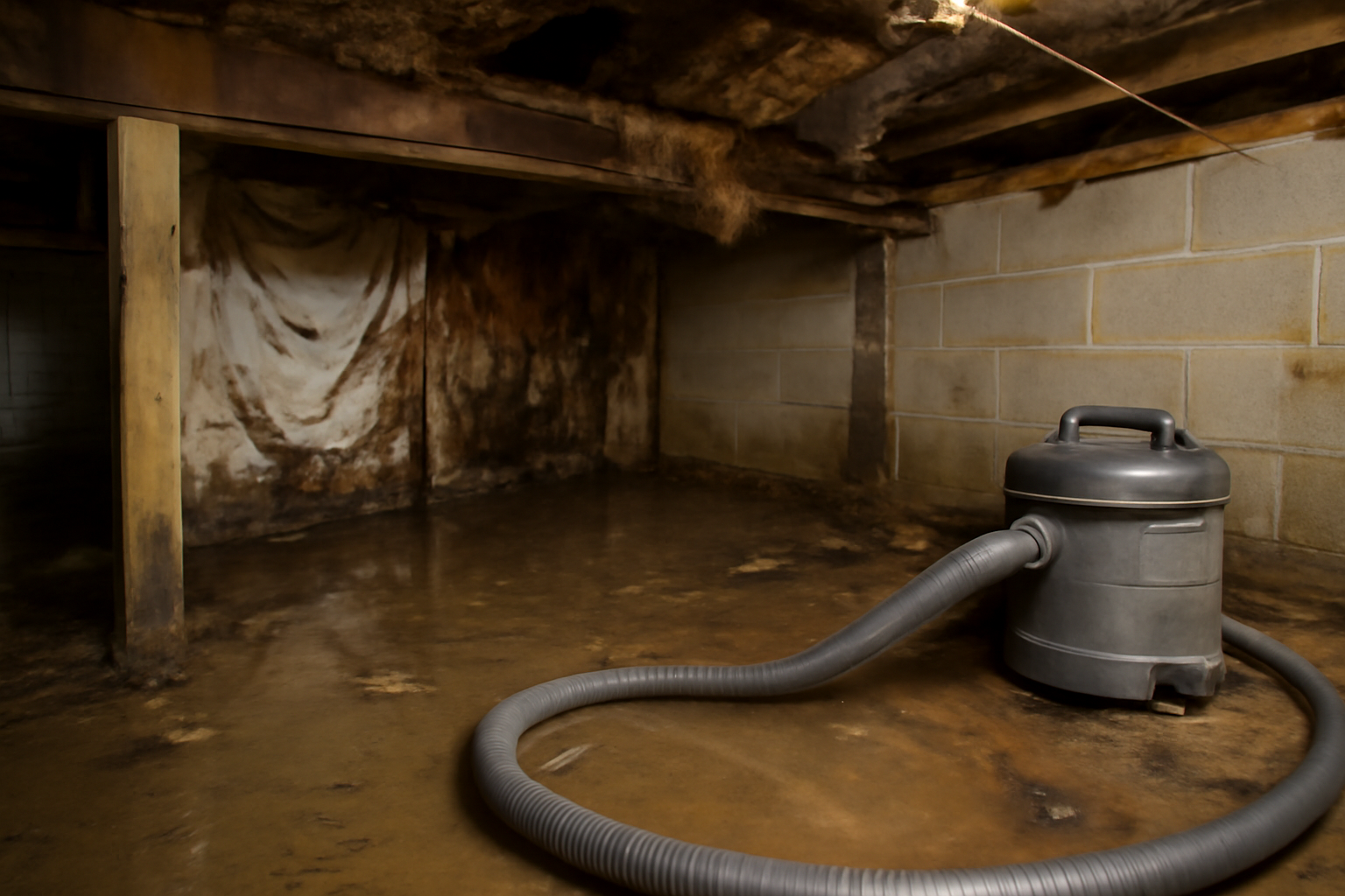 Crawl Space Water Removal in Buchanan, GA