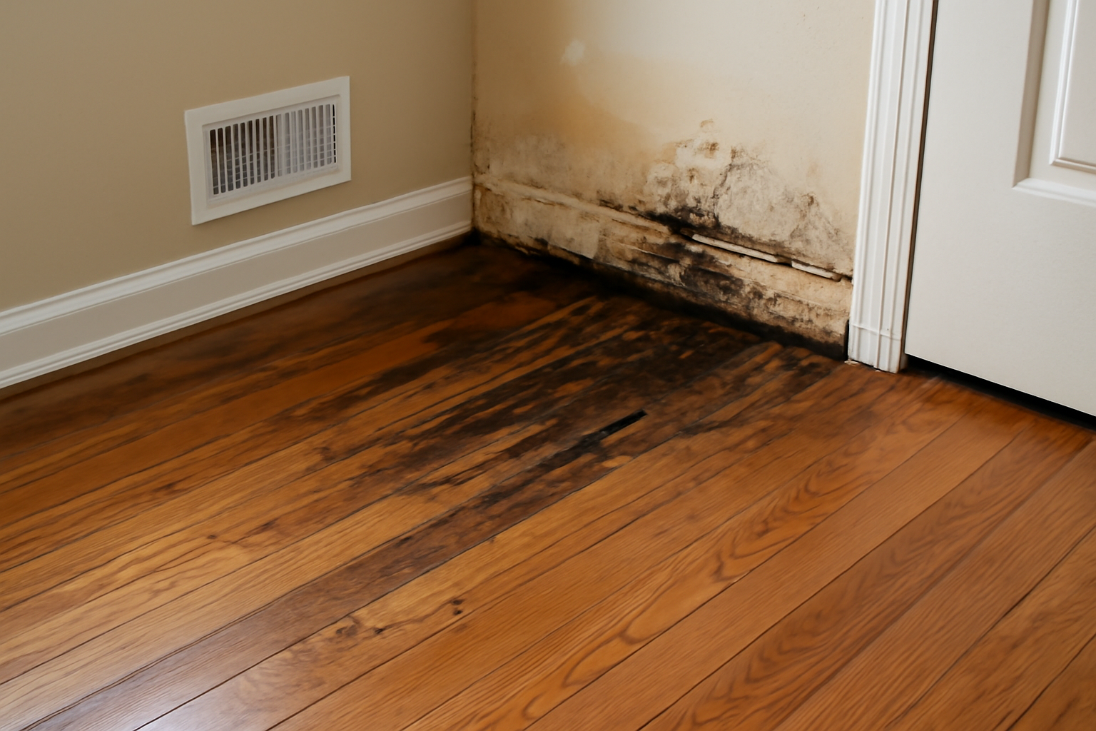 Hardwood Floor Water Damage Repair in Blue Ridge, GA