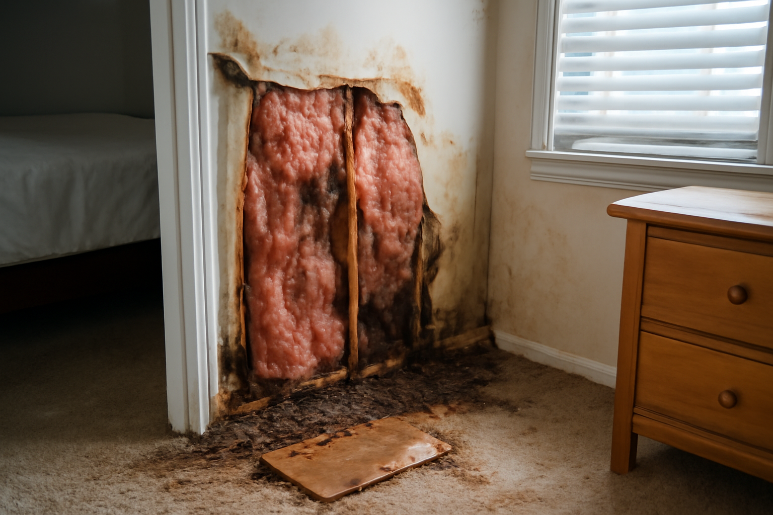 Insulation Water Damage Restoration in Bremen, GA