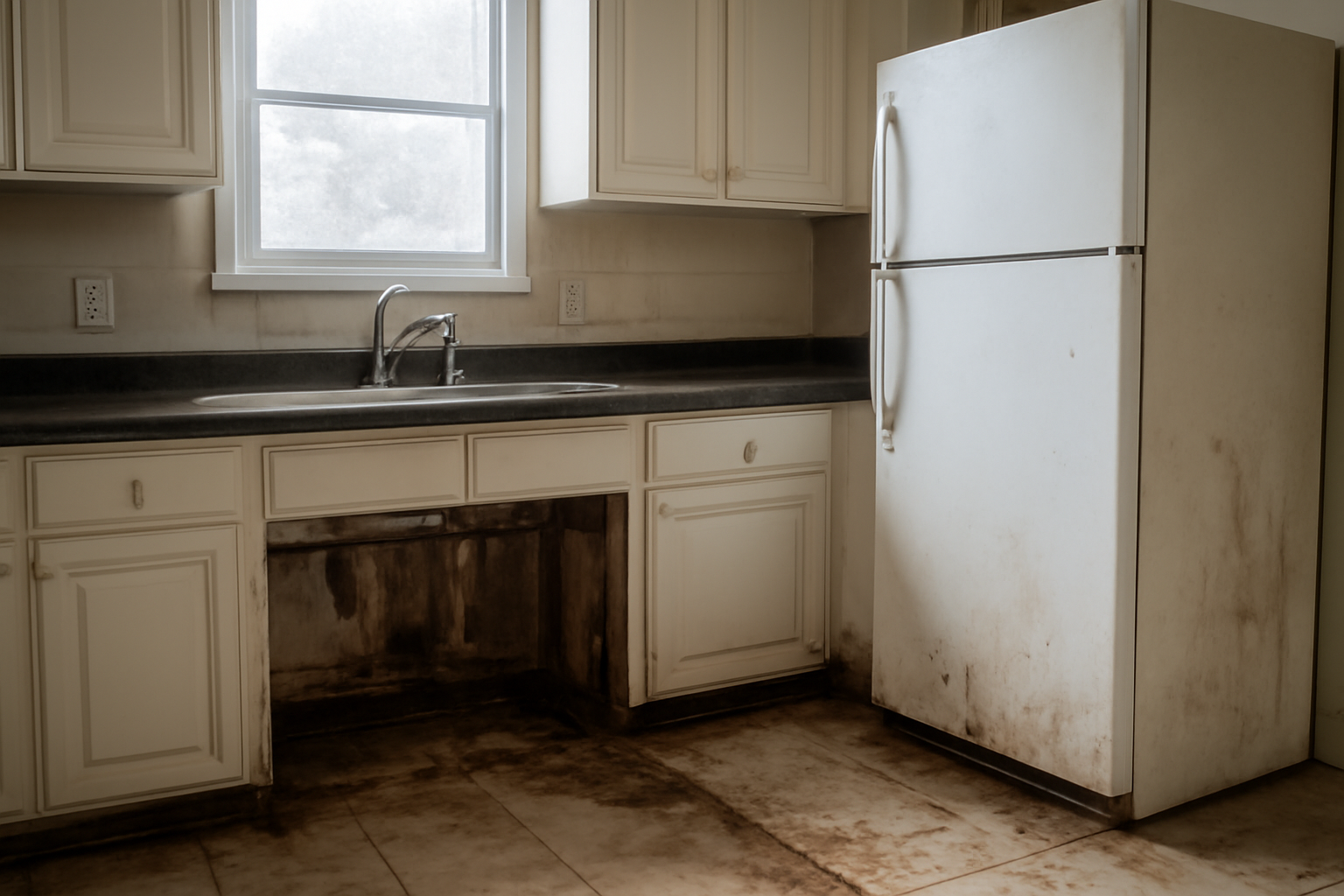 Kitchen Water Damage Restoration in Brookhaven, GA