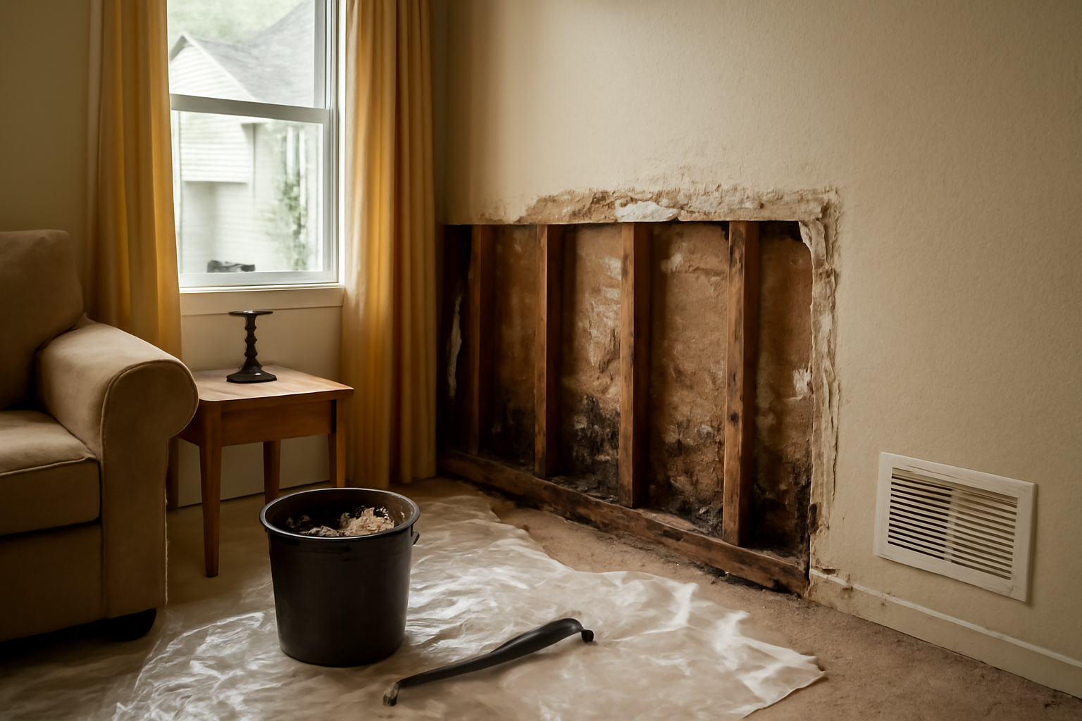 Structural Repair After Water Damage in Acworth, GA
