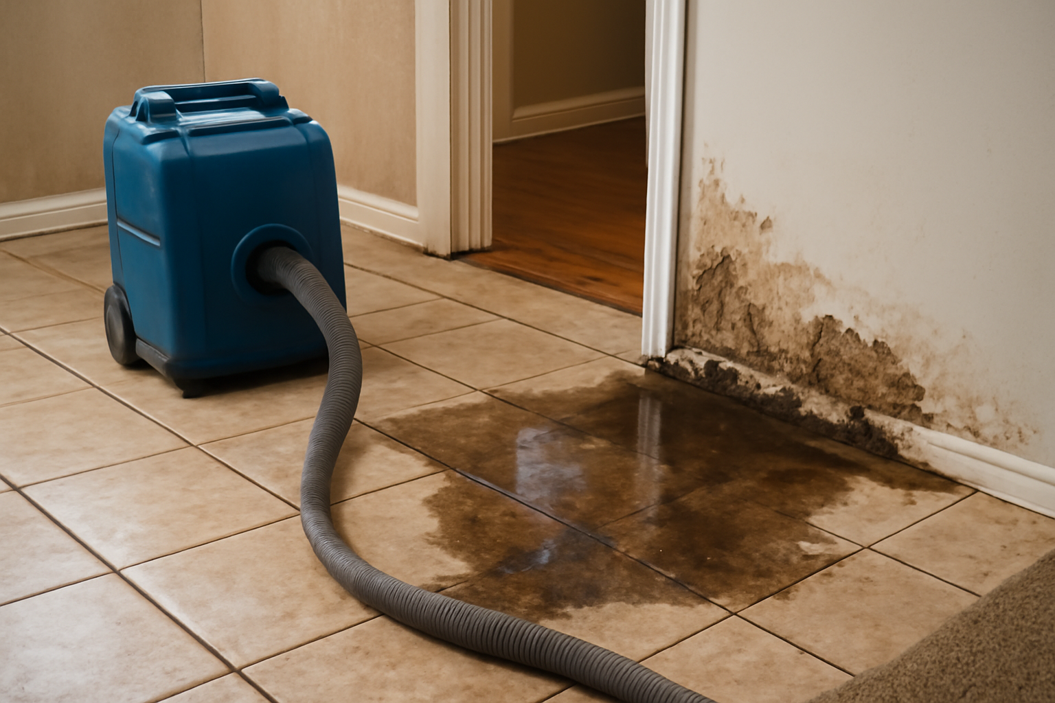 Tile Floor Water Extraction in Cedartown, GA