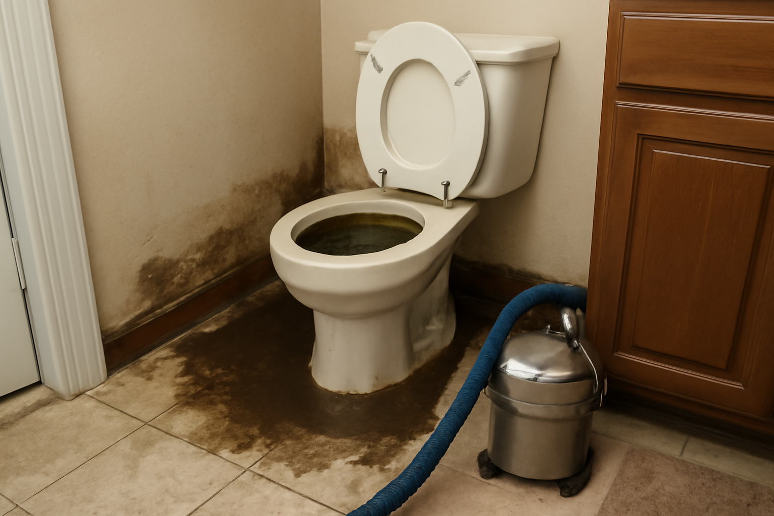 Toilet Overflow Water Removal in Blue Ridge, GA